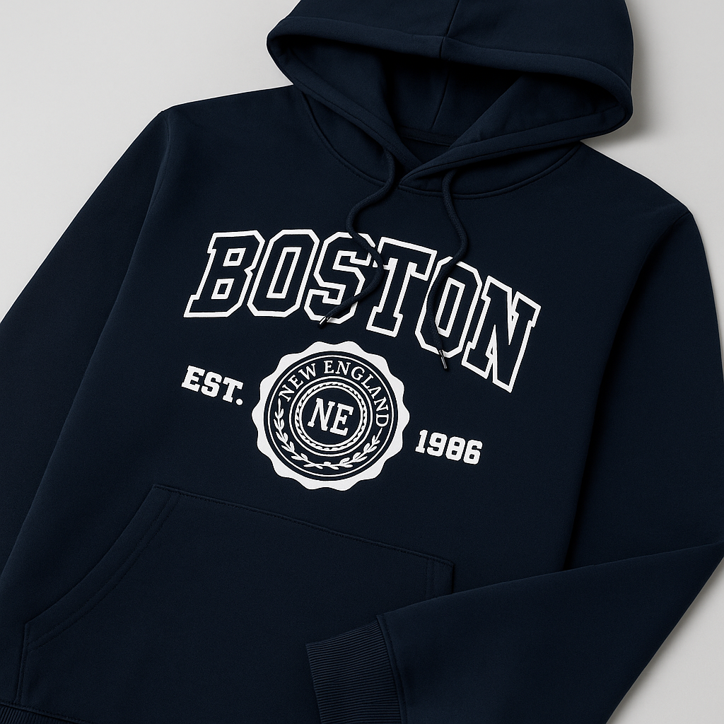 Terranova Boston Navy Blue Hoodie
