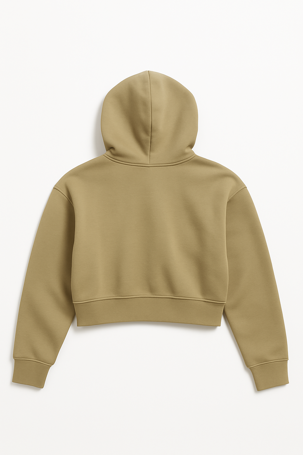 FILA Women’s Cropped Hoodie Khaki